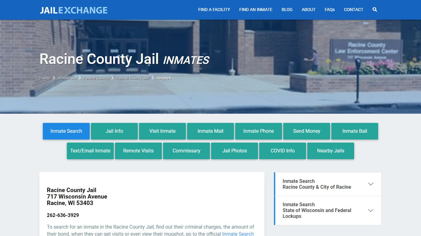 Racine County Jail Inmates | Arrests | Mugshots | WI